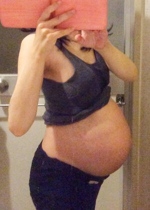 双子妊娠30週お腹の大きさ